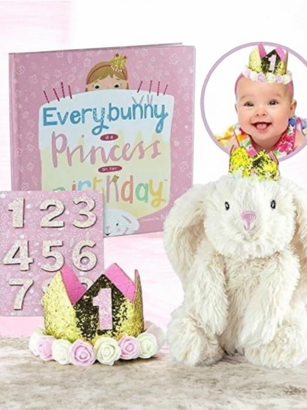 BABY GIRL BIRTHDAY GIFT SET